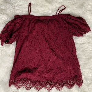 Off the shoulder top